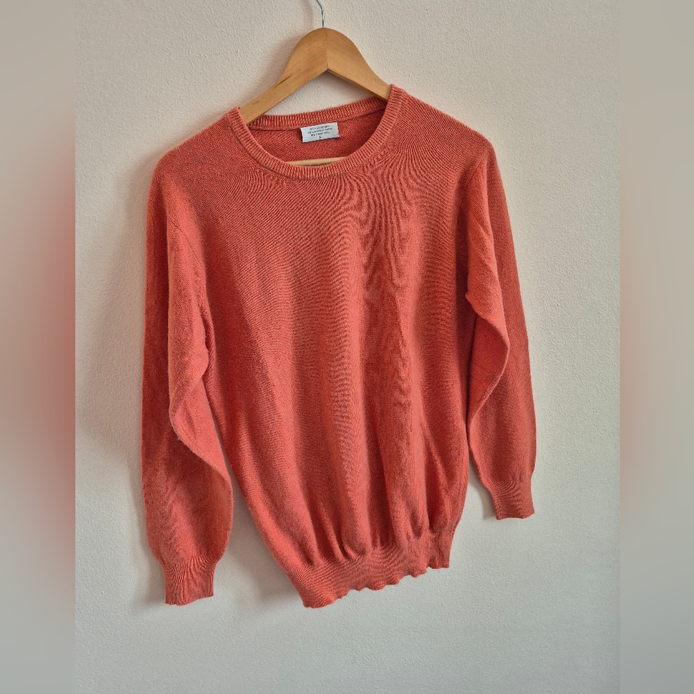 100% Cashmere Sweater Handmade In Nepal Large